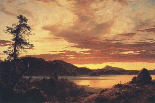 Frederic E.Church Sunset oil painting image
